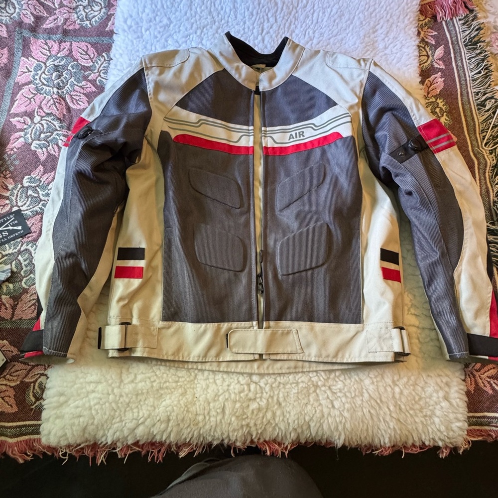 Air Balance Performance Jacket - Gray and Red